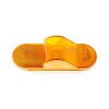 8 Amber SMD LED Mid Trailer Turn Signal Light Top Down View Off Side