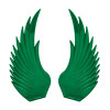 WindRider Replacement Illuminated Wings (Green)