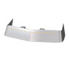 Volvo VN670 VN780 VT880 High Roof 13" Drop Visor With 20 LEDs