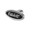 Peterbilt Logo Shaped Tractor Trailer Air Brake Knob (Metallic Black)