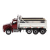 Kenworth T880 SBFA Dump Truck With Chrome Plated Dump Bed Driver Side