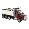 Kenworth T880 SBFA Dump Truck With Chrome Plated Dump Bed Front Passenger Side