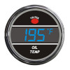 Truck Oil Temperature Smart Teltek Gauge - Blue