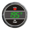 Truck Oil Temperature Smart Teltek Gauge - Green