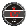 Truck Transmission Temperature Smart Teltek Gauge - Red