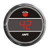 Truck Amp Meter Smart Teltek Gauge Red