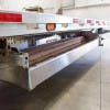 Aluminum Dunnage Rack for Step Deck Trailers By Heavy Duty Ramps - On Vehicle View