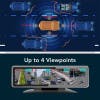 Universal Heavy Duty Live Stream DVR Dash Cam With 4G Wifi GPS - 4 Viewpoints
