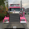 Kenworth Breast Cancer Awareness Dual Revolution Cab Light With Amber & Pink LED (Installed; On, Day 3)