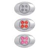 Millennium M3 Style Dual Revolution Red & Pink Breast Cancer Awareness LED Marker Light - Default