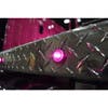 3/4" Mini Button Dual Revolution Red & Pink LED Marker Light (Installed; On) 2