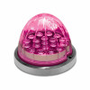 Dual Revolution Watermelon LED Breast Cancer Awareness Pink & Amber Turn Signal And Marker Light - Pink