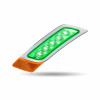 Peterbilt 567 579 587 Dual Revolution Fender Turn Signal LED Light - Green