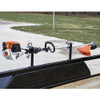 Lockable Trimmer Trailer Rack With Padlocks - 1 Position In Use