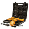 4" Round Rechargeable Flare Kit With 6 Flares and Charging Case - 6 Flare Kit