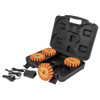 4" Round Rechargeable Flare Kit With 6 Flares and Charging Case - 4 Flare Kit