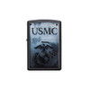 Zippo US Marine Shield Matte Black Lighter 3
