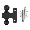 2.5" Heavy Duty Adjustable 8" Drop Hitch By BulletProof Hitches - Dual Ball Kit