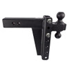 2.5" Heavy Duty Adjustable 8" Drop Hitch By BulletProof Hitches - Side