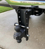 2.5" Heavy Duty Adjustable 8" Drop Hitch By BulletProof Hitches - On Truck 2