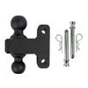 2" Heavy Duty Adjustable 4" Drop Hitch By BulletProof Hitches - Dual Ball Mount