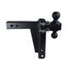 2.5" Medium Duty Adjustable 6" Drop Hitch By BulletProof Hitches - Side