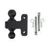 2" Heavy Duty Adjustable 8" Drop Hitch By BulletProof Hitches - Dual Ball Mount