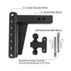 2" Heavy Duty Adjustable 8" Drop Hitch By BulletProof Hitches - Specs 3