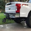 3" Heavy Duty Adjustable 6" Drop Hitch By BulletProof Hitches - On Truck 2