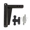2" Heavy Duty Adjustable 10" Drop Hitch By BulletProof Hitches - Kit