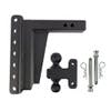 2" Extreme Duty Adjustable 8" Drop Hitch By BulletProof Hitches - Kit
