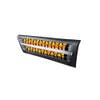 Freightliner Cascadia Hood LED Air Intake Grille - Amber 1