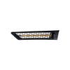 Freightliner Cascadia Hood LED Air Intake Grille - Amber 4