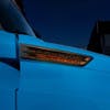 Freightliner Cascadia Hood LED Air Intake Grille - Amber