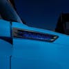 Freightliner Cascadia Hood LED Air Intake Grille - Blue