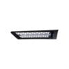 Freightliner Cascadia Hood LED Air Intake Grille - White 4
