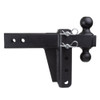 2.5" Medium Duty Adjustable 4" Drop Hitch By BulletProof Hitches - Side
