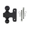 2.5" Heavy Duty Adjustable 12" Drop Hitch By BulletProof Hitches - Ball Mount