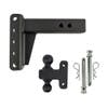 2.5" Extreme Duty Adjustable 4" Drop Hitch By BulletProof Hitches - Kit