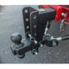 2.5" Extreme Duty Adjustable 6" Drop Hitch By BulletProof Hitches - Installed
