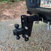 2.5" Extreme Duty Adjustable 6" Drop Hitch By BulletProof Hitches - Installed 2