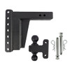 2.5" Extreme Duty Adjustable 8" Drop Hitch By BulletProof Hitches - Kit