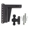 2.5" Extreme Duty Adjustable 10" Drop Hitch By BulletProof Hitches - Kit