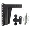 2.5" Extreme Duty Adjustable 12" Drop Hitch By BulletProof Hitches - Kit
