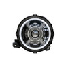 9" Round JL Series Black LED Headlight 1