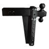 3" Heavy Duty Adjustable 12" Drop Hitch By BulletProof Hitches - Side