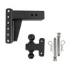 3" Extreme Duty Adjustable 6" Drop Hitch By BulletProof Hitches - Kit