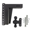3" Extreme Duty Adjustable 12" Drop Hitch By BulletProof Hitches - Kit