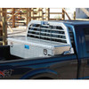 GMC 1500 2500 3500 Pickup Truck Headache Rack - Gloss Aluminum Horizontal Bars