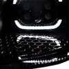 Volvo VN VHL 2004-2015 Black Projection Headlights - Close Up